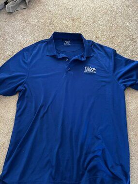 Monterey Club Gold Polo Men's Large ISLA Del Sol Yacht & Country Club